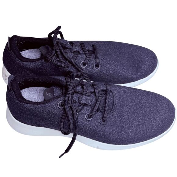 Allbirds Men's Wool Runner Mizzle Lace Up Low Top Sneaker Shoes Purple Size 11 - Picture 1 of 7